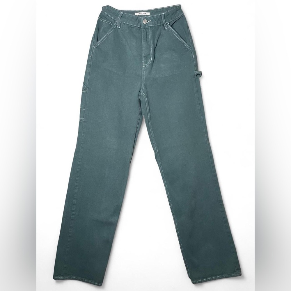 PacSun Dark Teal Cargo Pants